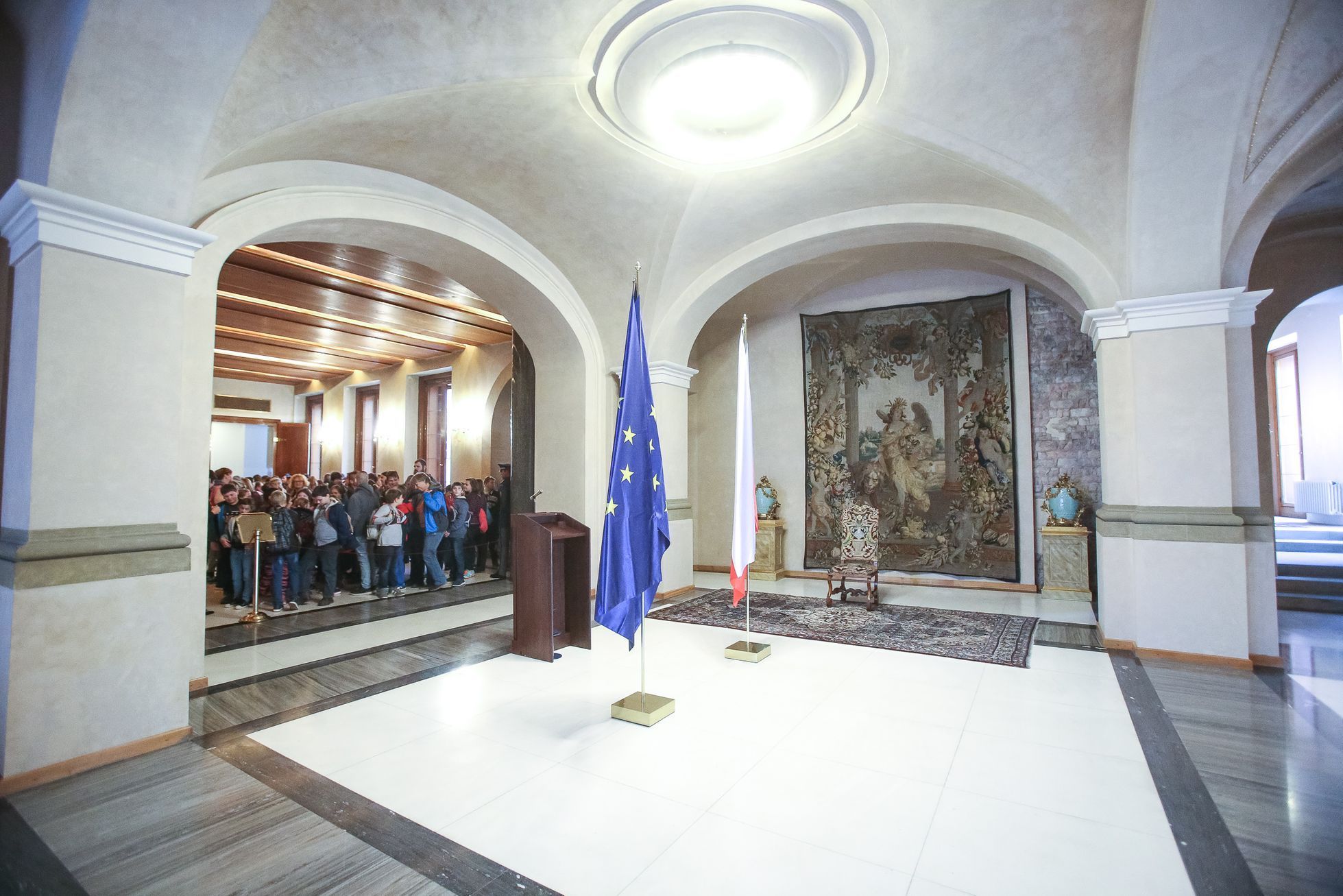 Pražský Hrad - prohlídka reprezentačních prostor, listopad 2017