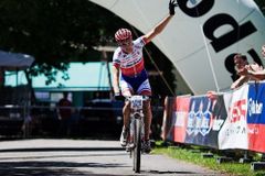 Biker Kulhavý vyhrál v Novém Městě i celý Světový pohár