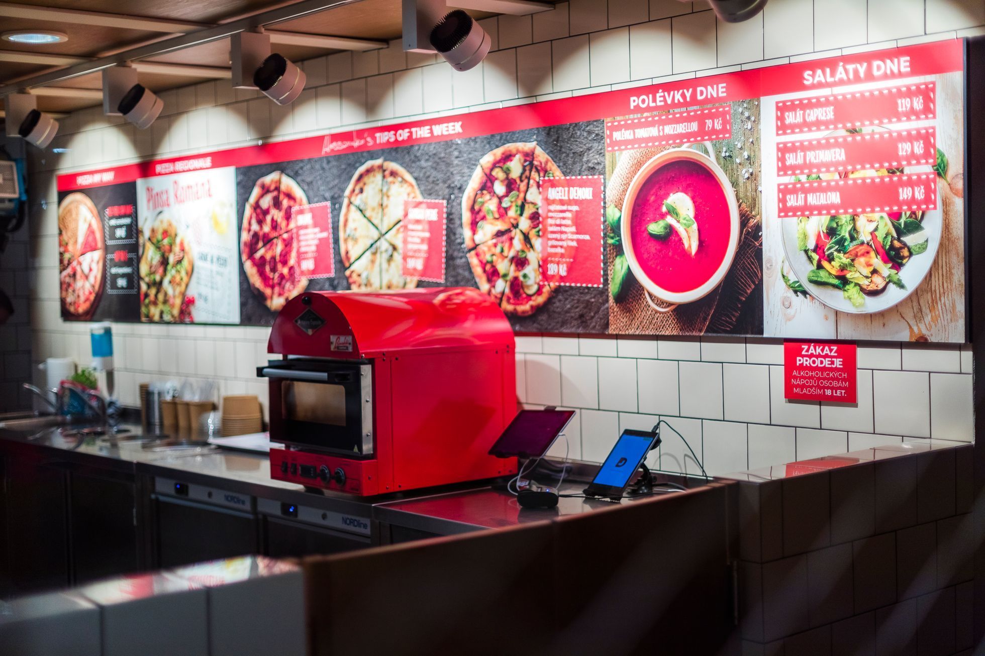 360 pizza fastfood jídlo