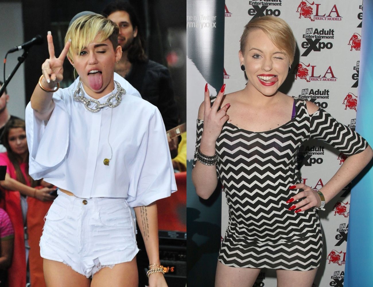 Dvojníci Miley Cyrus