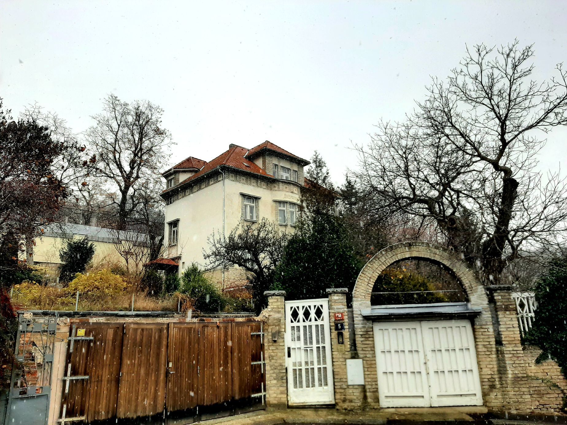 vila, Strahov, architektura