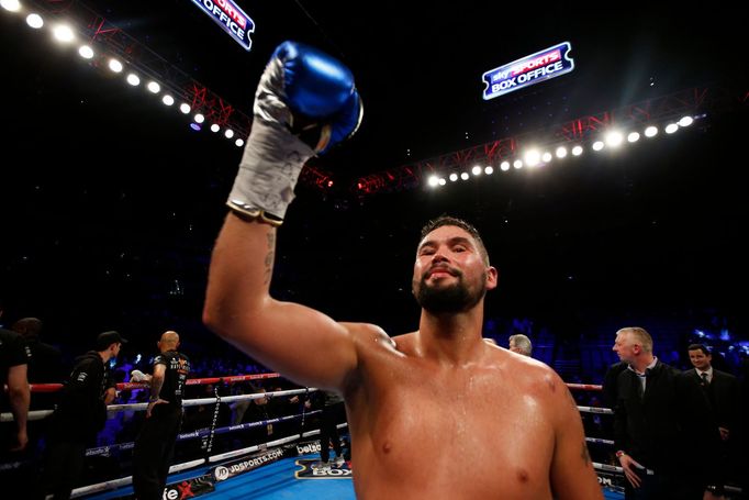 Britský boxer Tony Bellew.