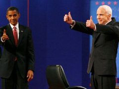 McCain debatu zvládl, podle bleskového průzkumu amerických diváků provedeného CNN však opět vyhrál Obama