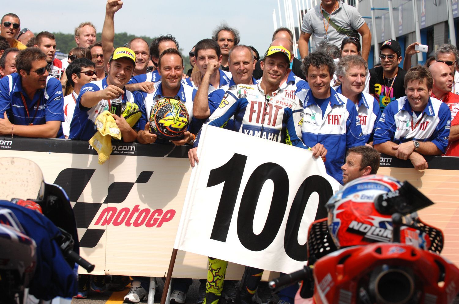 MotoGP, VC Nizozemska 2009: Valentino Rossi - 100. vítězství