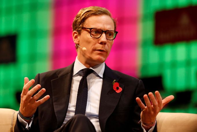 Alexander Nix ze společnosti Cambridge Analytica.