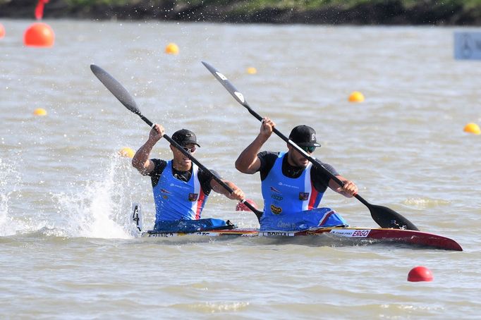 K2, 1000 m, rozjížďka MS 2019, Radek Šlouf, Josef Dostál