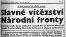 Ale dopadlo to dobře. Vzpoura "bílých lístků" se nekonala. Svobodné slovo, pondělí 1. června 1948