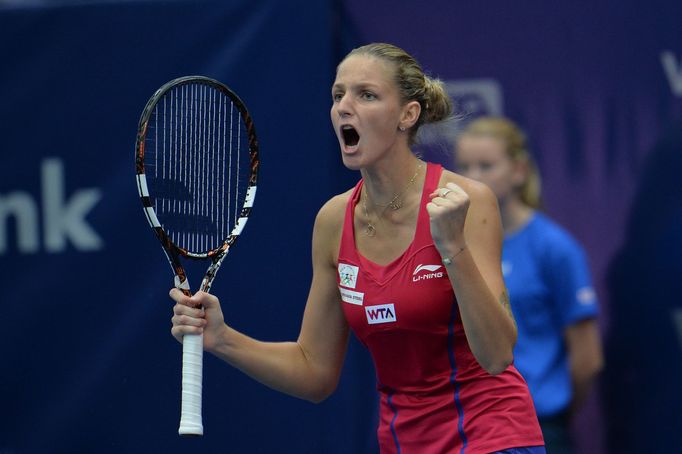 Karolína Plíšková, šampionka turnaje v Linci 2014