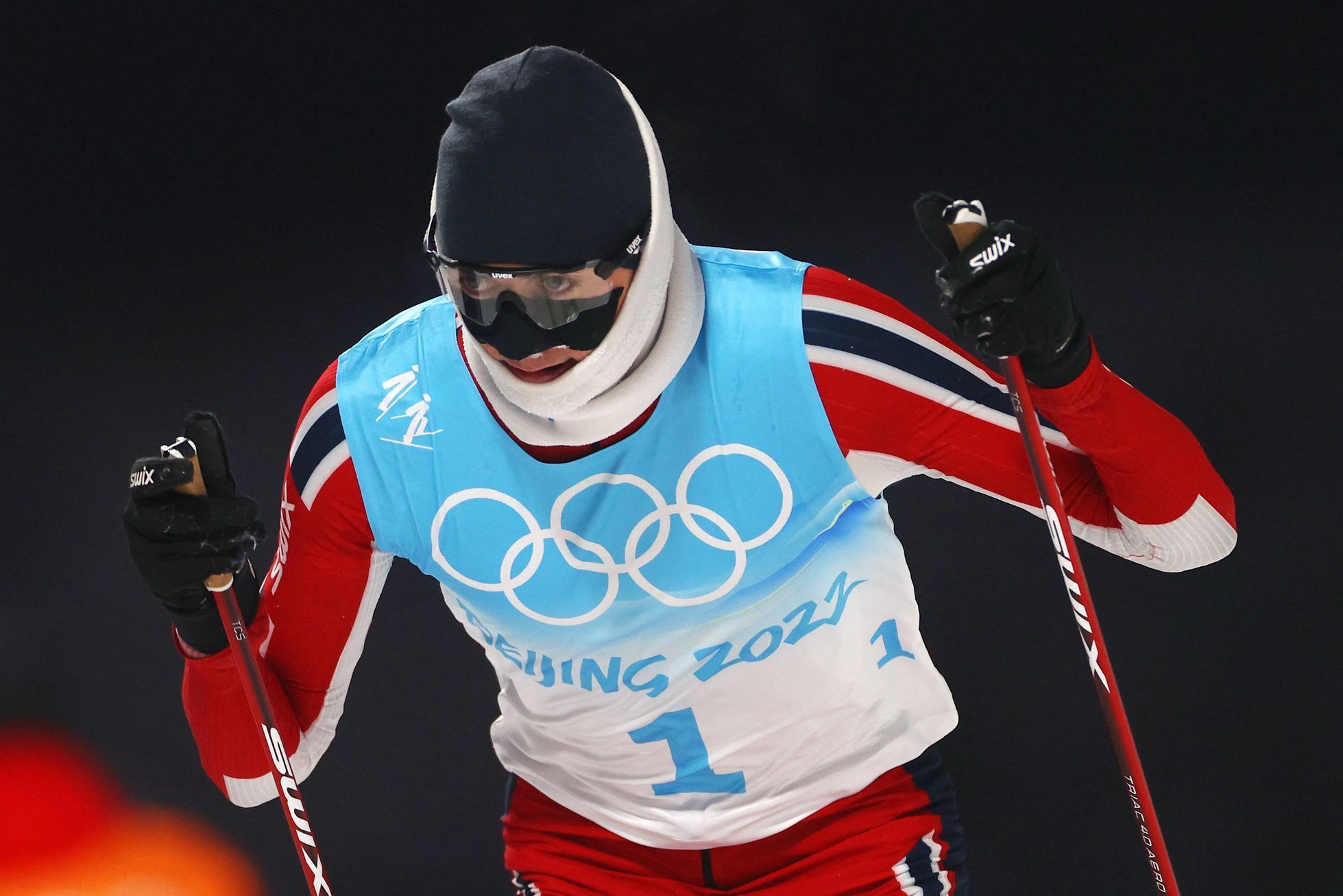 Jarl Magnus Riiber na olympiádě v Pekingu 2022