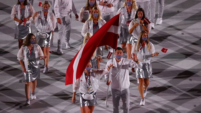 Lotyšská výprava na olympiádě v Tokiu