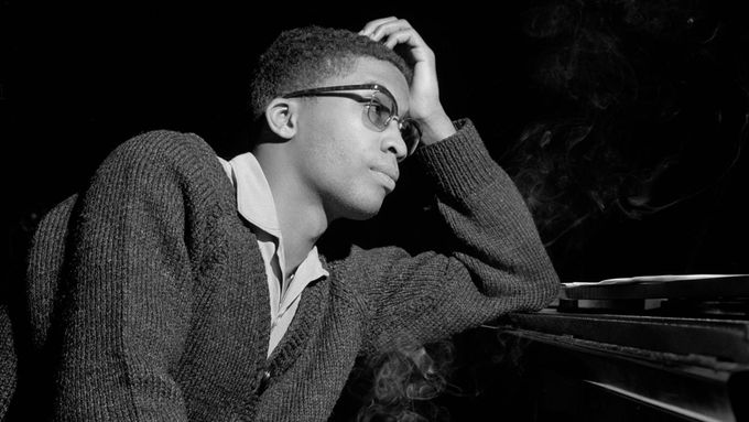 Herbie Hancock při natáčení pro Blue Note roku 1962.