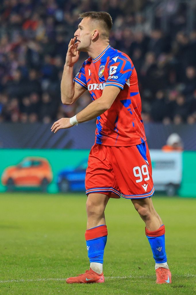 Amar Memič v zápase EL Viktora Plzeň - Lazio