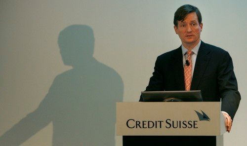 Credit Suisse CEO Brady W. Dougan
