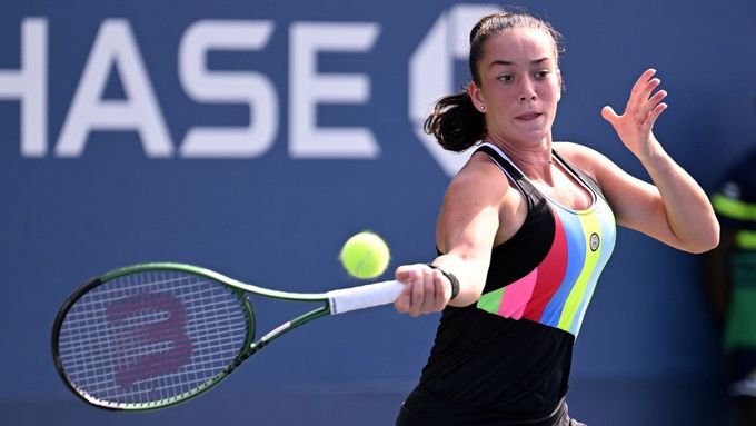 Tereza Valentová, juniorka US Open 2023