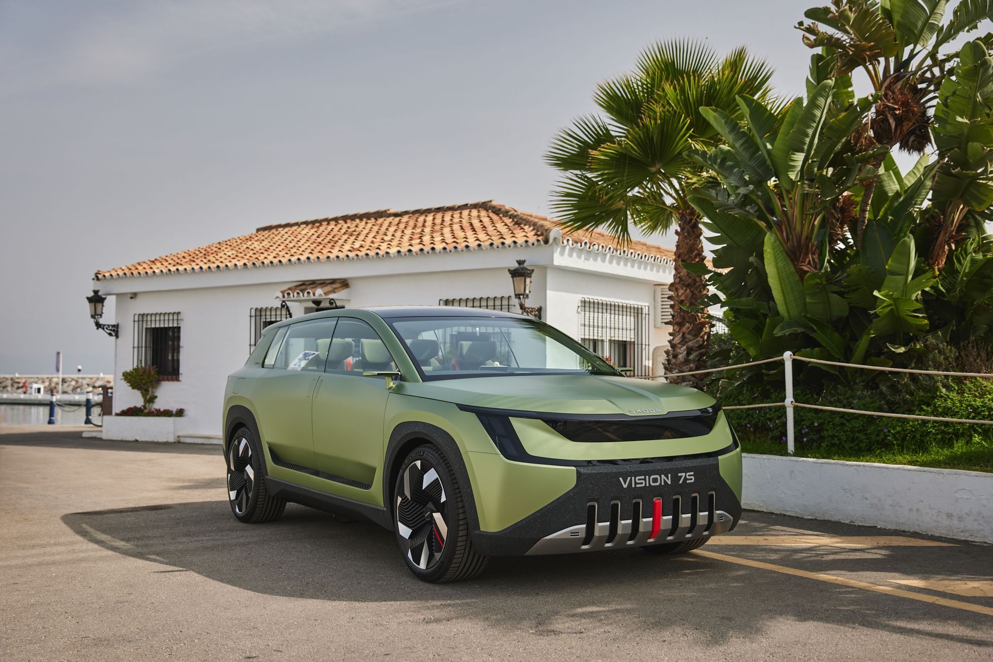 Škoda Vision 7S živé fotky