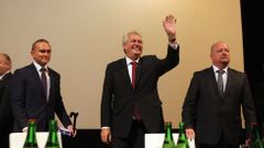 Miloš Zeman v Blansku