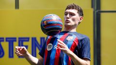 LaLiga - FC Barcelona unveil Andreas Christensen