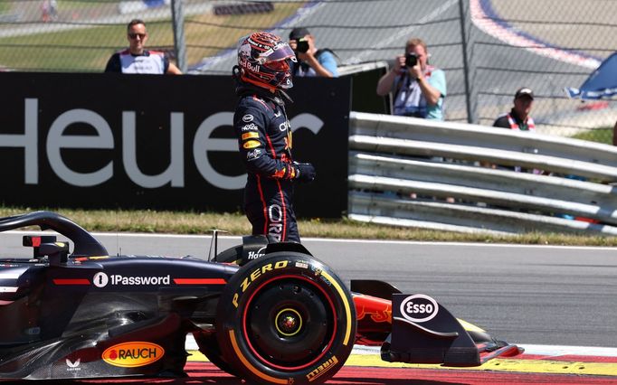 Kolize Maxe Verstappena, Red Bull a Andrey Kimi Antonelliho, Mercedes ve VC Rakouska F1 2025 - Verstappen