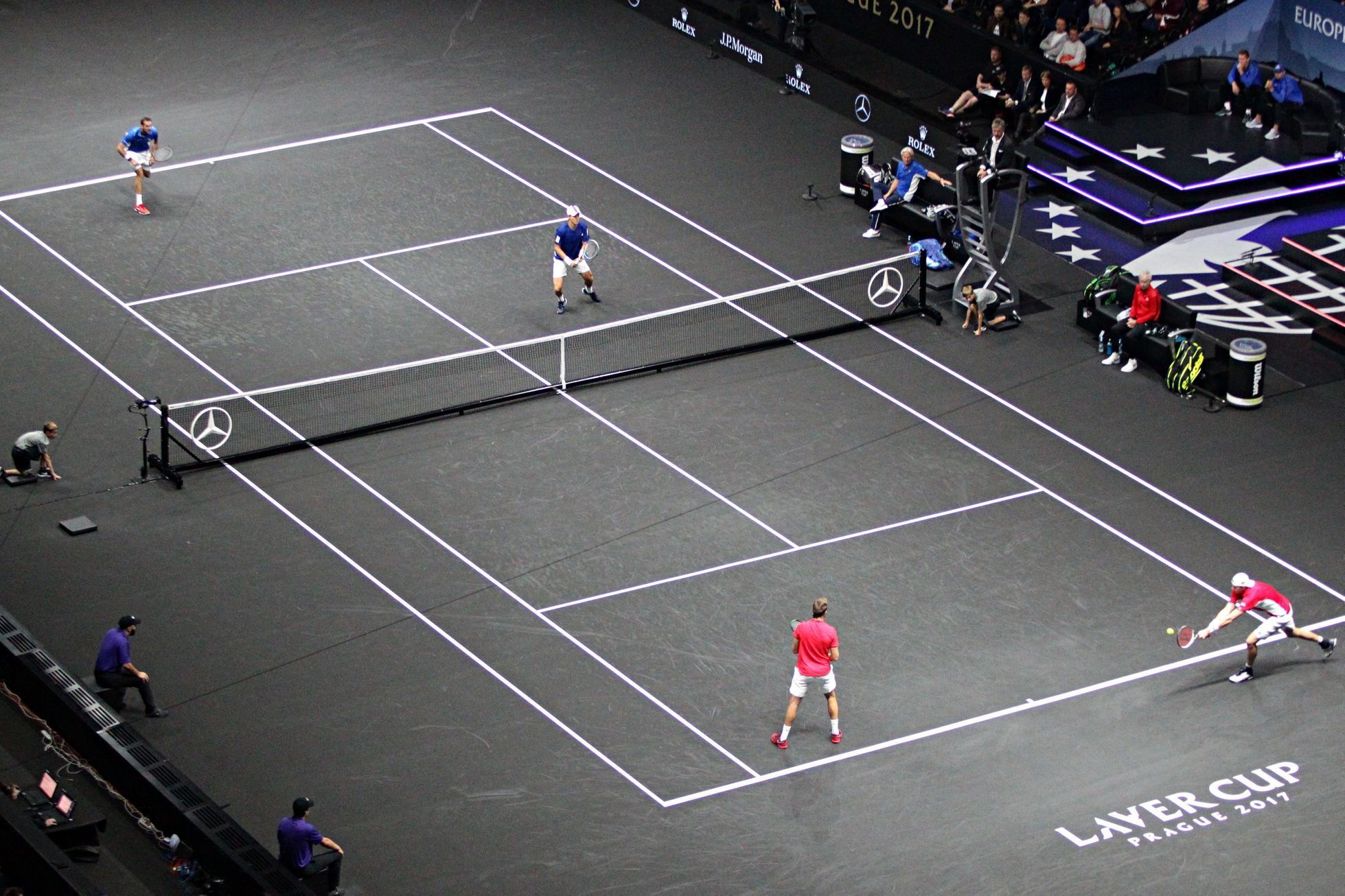 Laver Cup 2017 čtyřhra