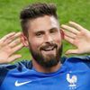 Euro 2016, Francie-Rumunsko:  Olivier Giroud slaví gól na 1:0