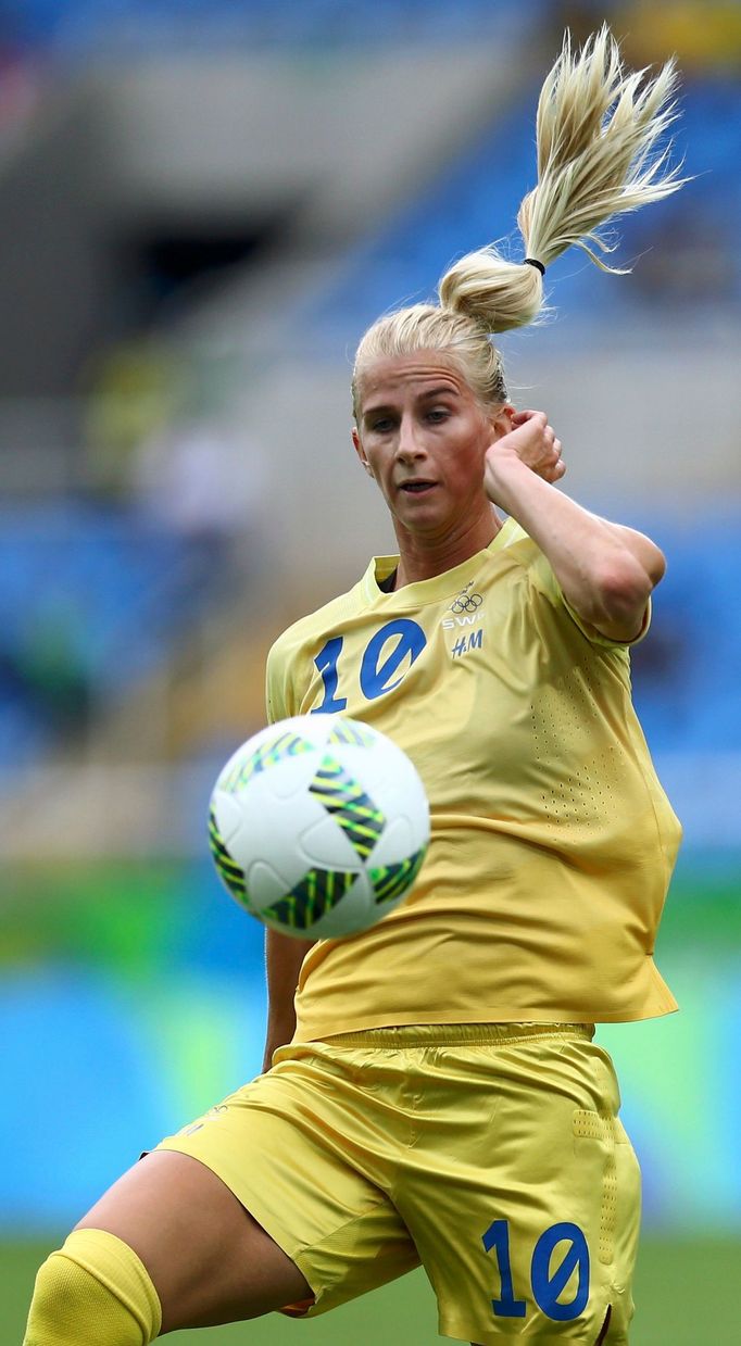 Sofia Jakobsson (SWE) of Sweden in action.