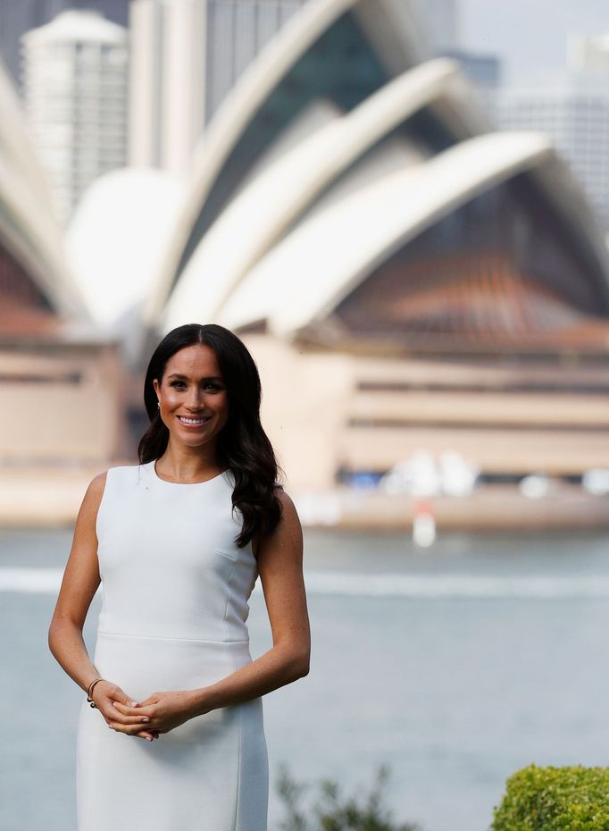 Vévodkyně Meghan a princ Harry v Austrálii