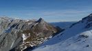 Hafelekar. Fotografie je ze stejnojmenné hory nad rakouským Innsbruckem.