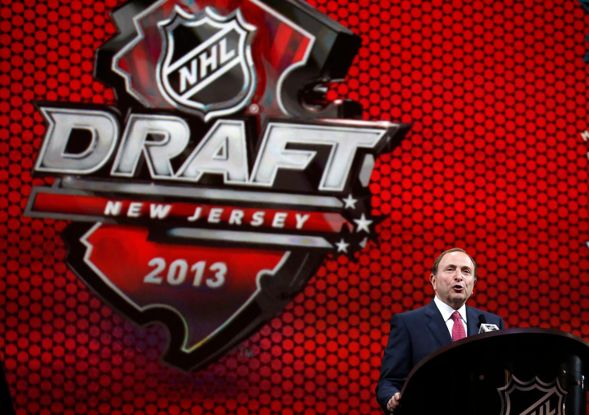 Draft NHL 2013 (Gary Bettman)