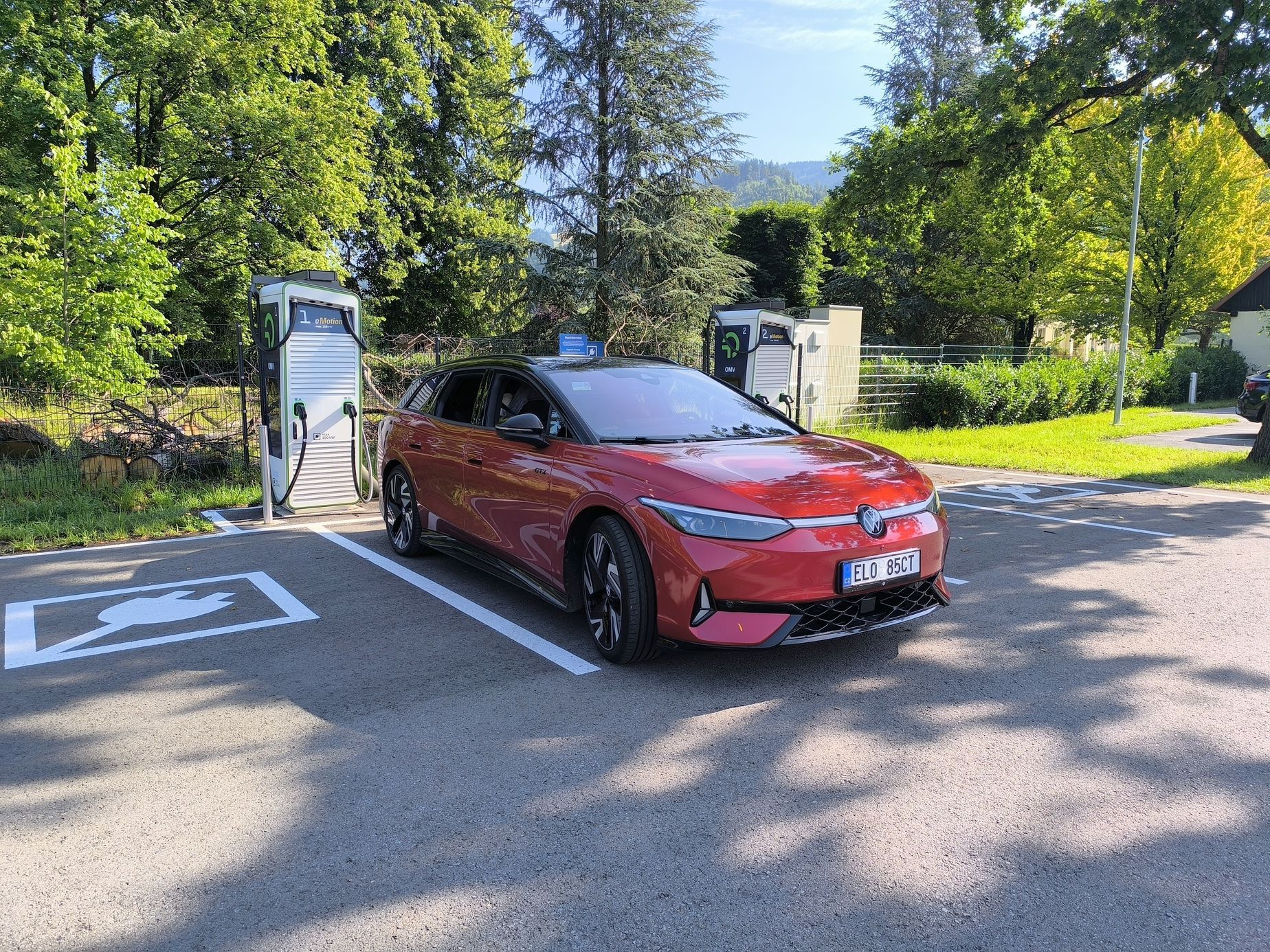 Eon roaming dobíjení elektromobil