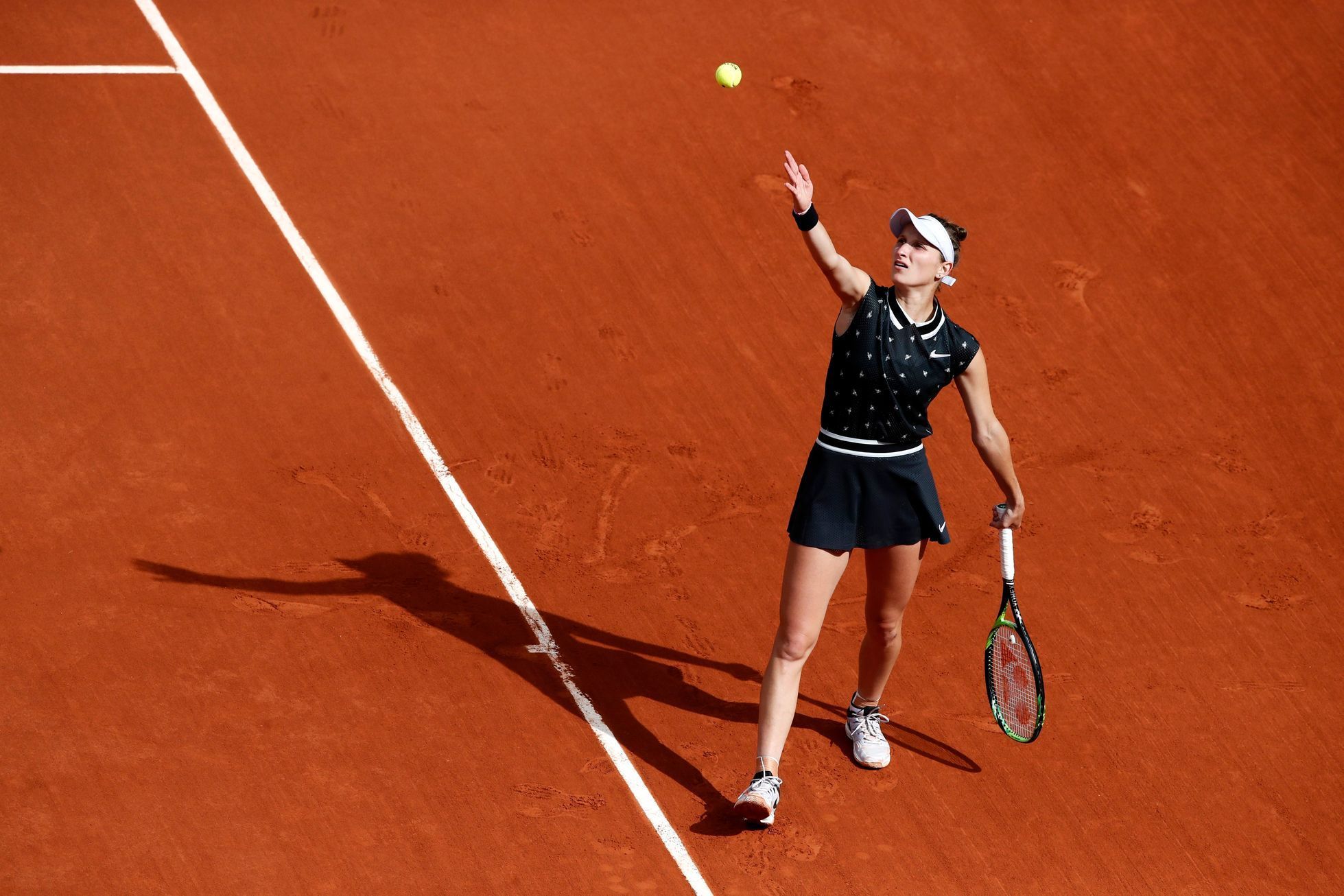 Markéta Vondroušová ve finále French Open 2019