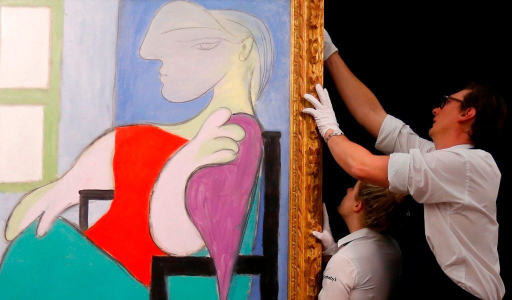 Picasso Femme assise pres d'une fenetre - Sedící žena u okna