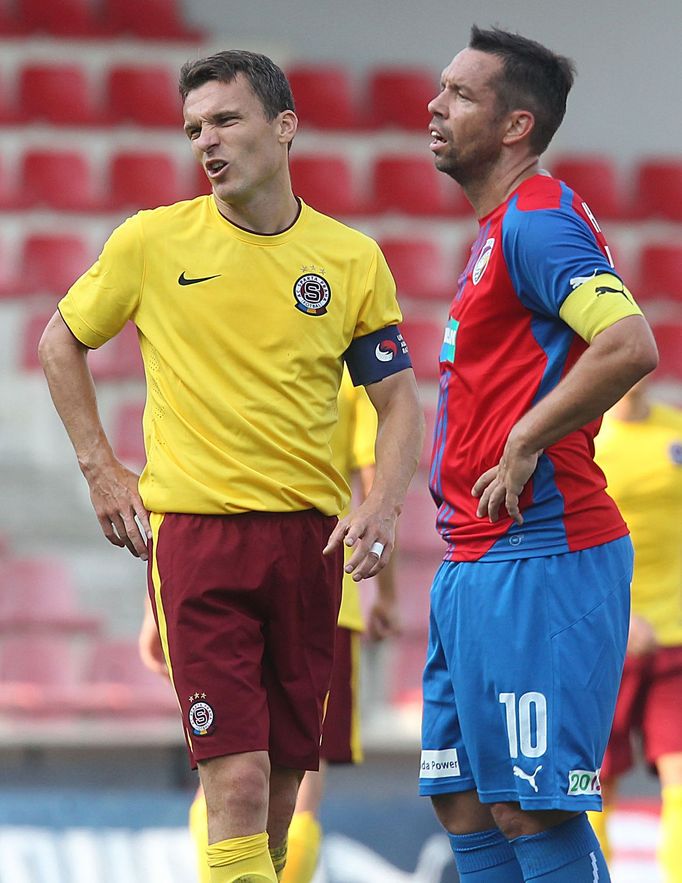 Superpohár 2014, Sparta-Plzeň: David Lafata - Pavel Horváth