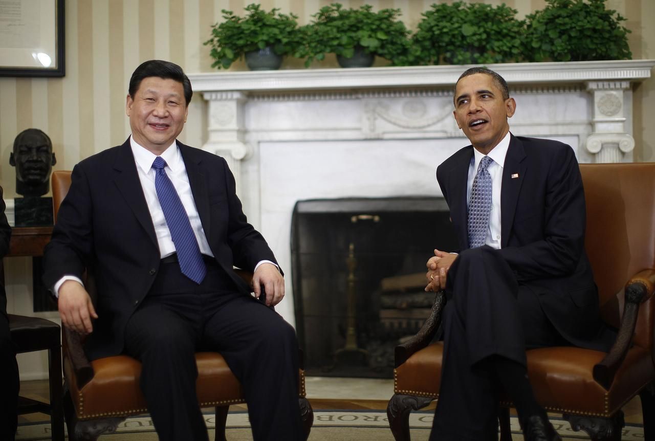 Barack Obama a Si Ťin-pching