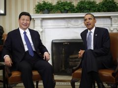 V únoru navštívil Si Ťin-pching Obamu v Bílém domě.