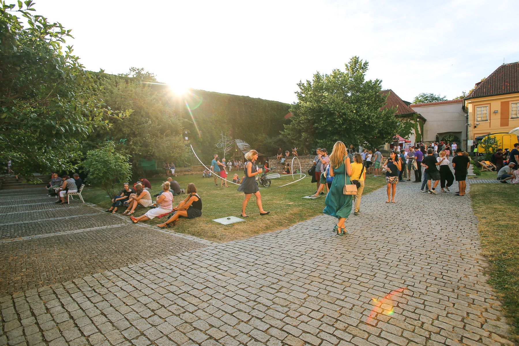 Anežka Live! Akce k otevření zahrad Anežského kláštera v Praze