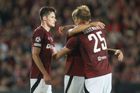 Sparta - Salcburk 1:0. Kairinen bleskově udeřil z dorážky, gól hostům sudí neuznal