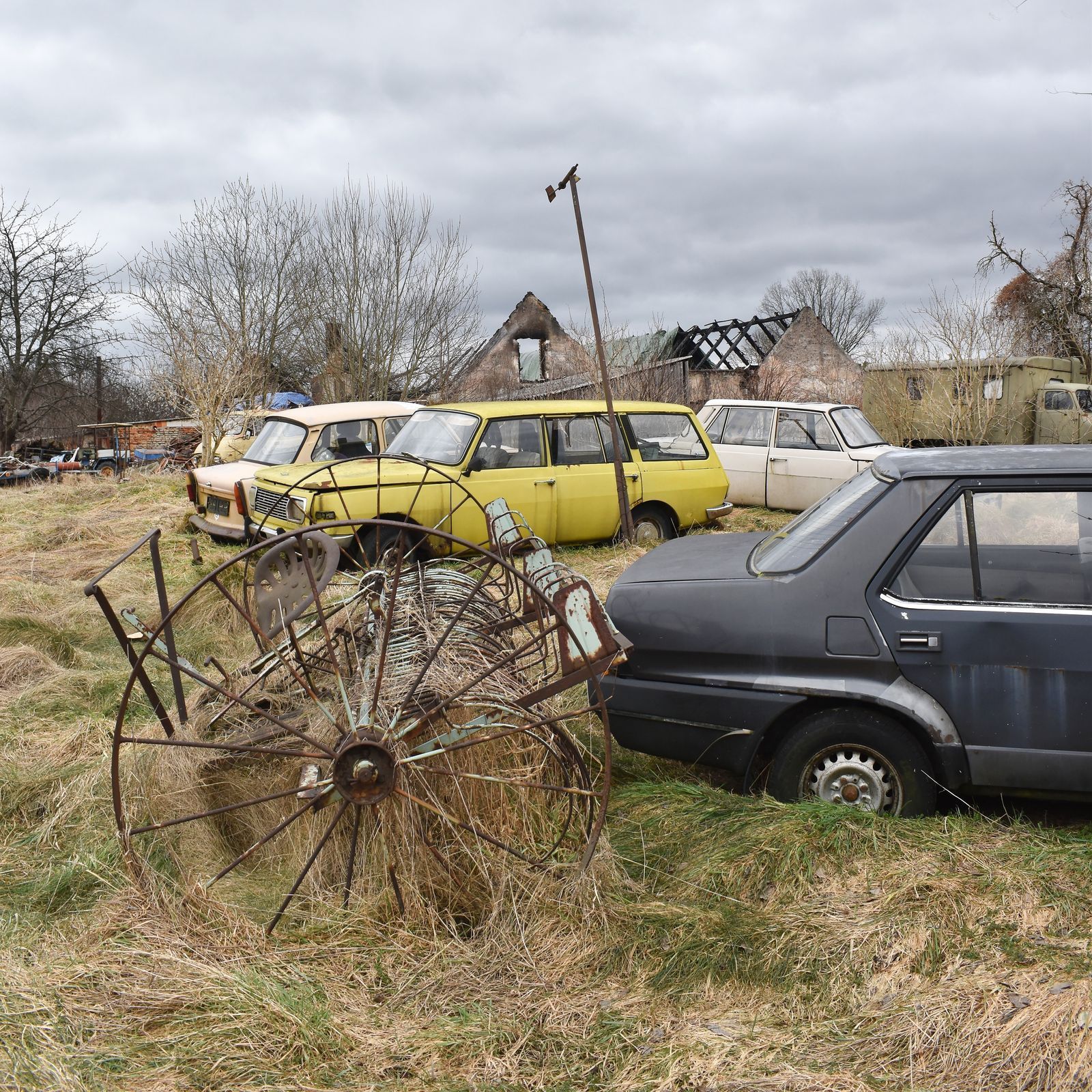Hřbitov auto, vrakoviště, Jihomoravský kraj, Auto