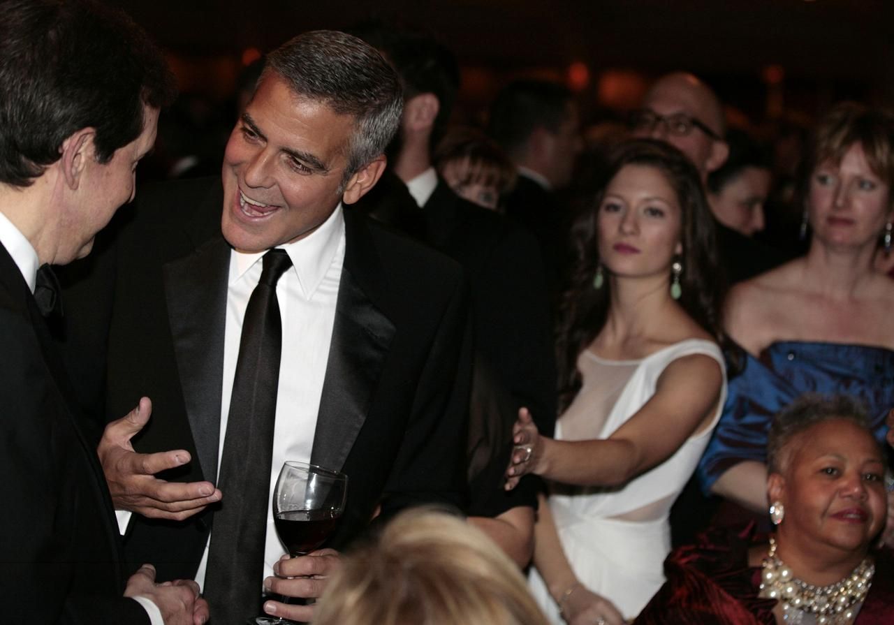 Večeře v Bílém domě - George Clooney