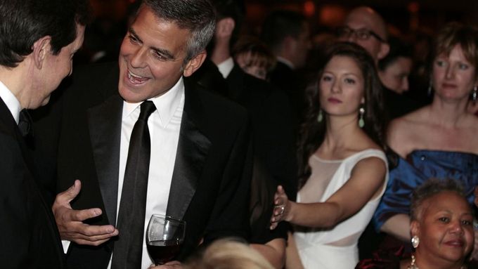 Večeře v Bílém domě - George Clooney