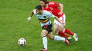 Euro 2016, Wales-Belgie: Joe Allen - Eden Hazard