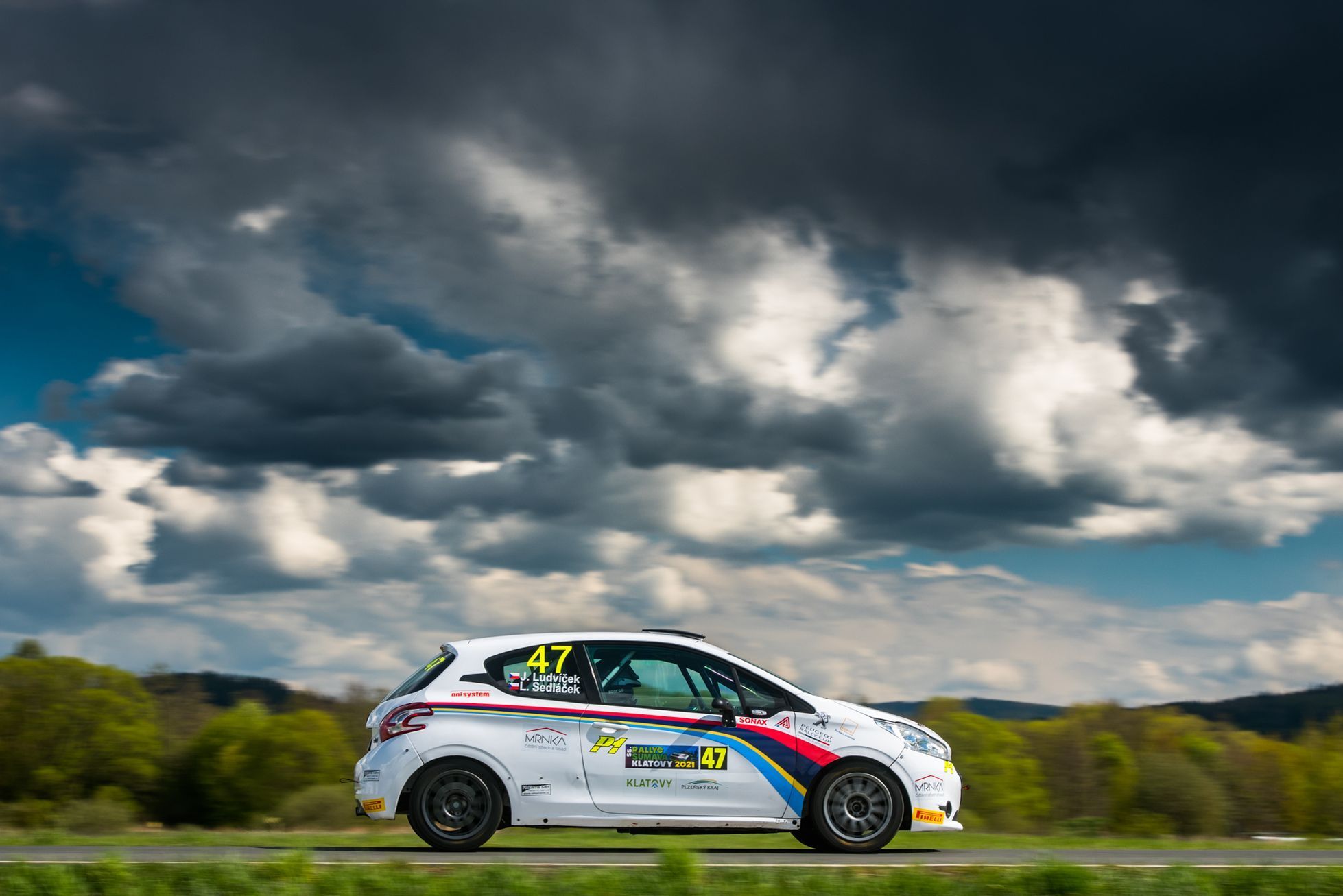 Rallye Šumava Klatovy 2021, Peugeot Rallye Cup: Jan Ludvíček, Peugeot 208 R2