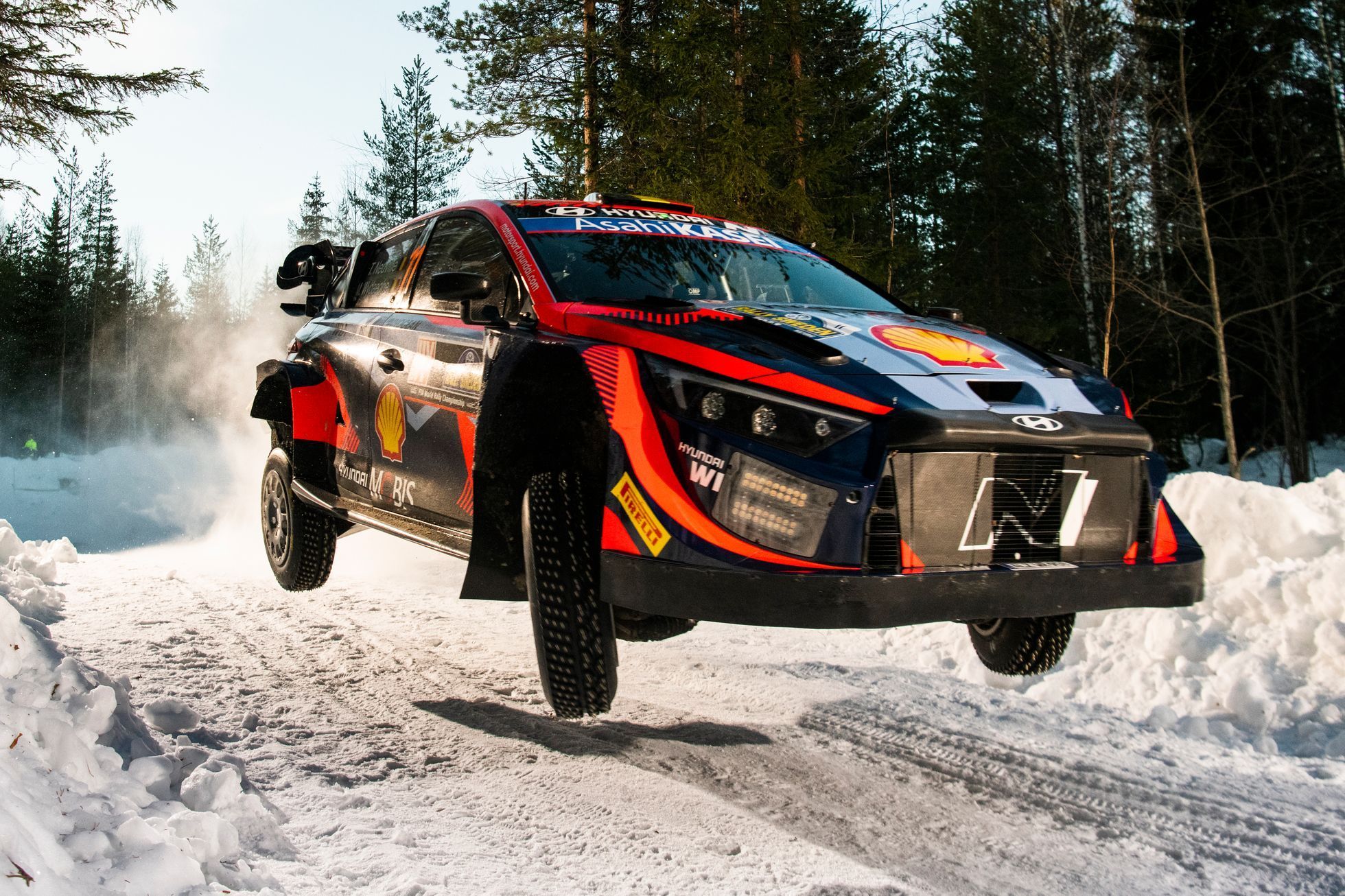 Thierry Neuville, Hyundai na trati Švédské rallye 2023