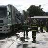 Na Bruntálsku se srazily dva kamiony