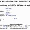 Škoda Citigo e-iv protokol