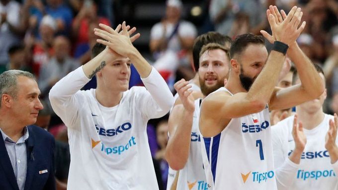 Čeští basketbalisté po výhře nad Izraelem na EuroBasketu 2022