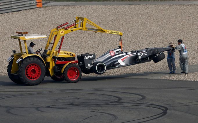 Formule 1, VC Číny: Esteban Gutiérrez (Sauber)