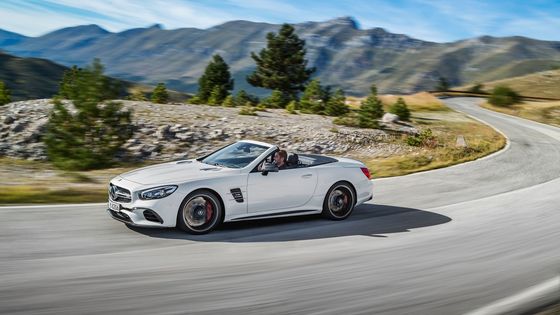 Elegantní dravec Mercedes-Benz SL