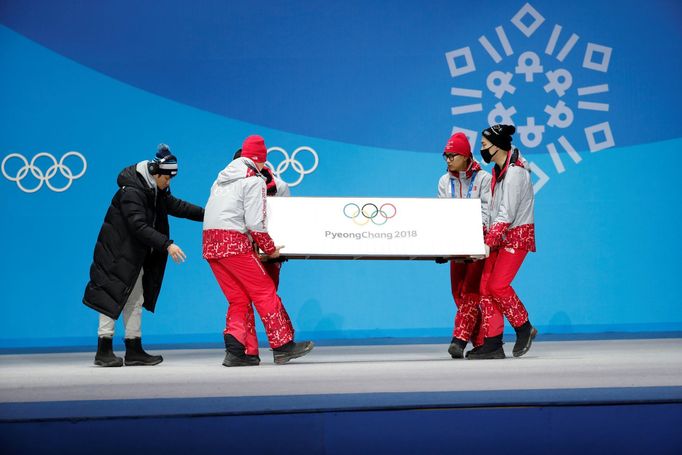 Zákulisí zimní olympiády v jihokorejském Pchjongčchangu 2018 očima fotografů Reuters.