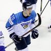 Niko Mikkola slaví v zápase Slovensko - Finsko na MS 2019