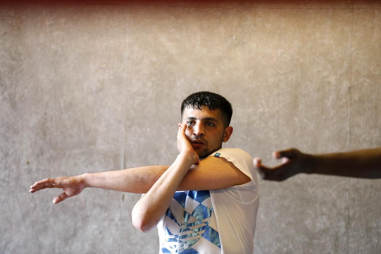 Fotogalerie: Bruselský boxer v agónii nezaměstnanosti